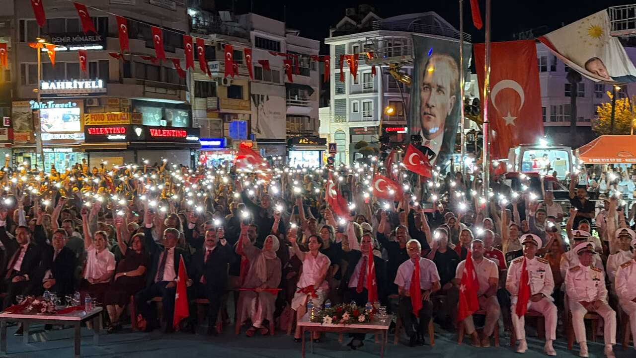 Marmaris’te 15 Temmuz Demokrasi ve Milli Birlik Günü Coşkuyla Anıldı 19